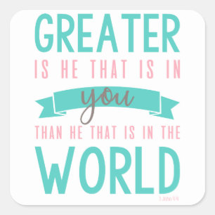 20 Christliche Aufkleber für die Bibel Verse