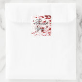 20 Danke Stickers Blood Spritzer Vampire Gothi (Tasche)