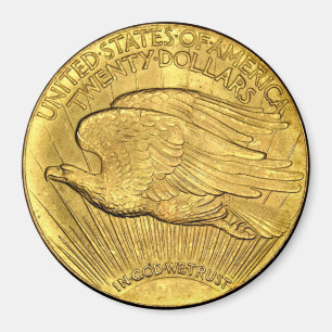 20-Dollar-US-Eagle-Goldstück Magnet