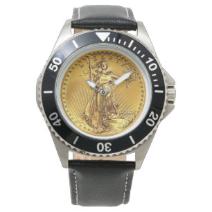 $20 Double Eagle Replikamünze Armbanduhr