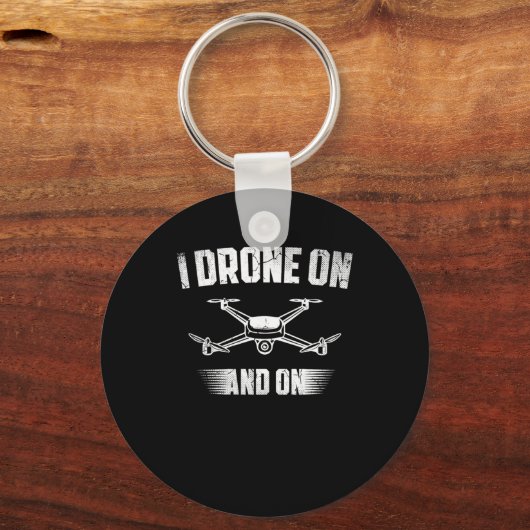 20.Drohnen für ein Drohnenprogramm Schlüsselanhänger (Vorderseite)