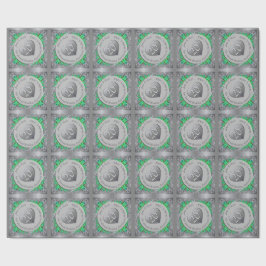 20. Emerald Platinum Hochzeitstag Geschenkpapier