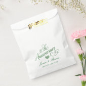 20. Emerald Wedding Jubiläum Gunst Bag Geschenktütchen (Versiegelt)