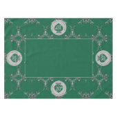 20. Emerald Wedding Jubiläum Tablecloth Tischdecke (Vorderseite (Horizontal))
