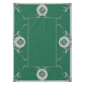 20. Emerald Wedding Jubiläum Tablecloth Tischdecke (Vorderseite)