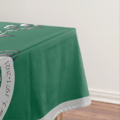 20. Emerald Wedding Jubiläum Tablecloth Tischdecke (Beispiel)