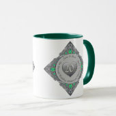 20. Emerald Wedding Jubiläum Tasse (VorderseiteRechts)