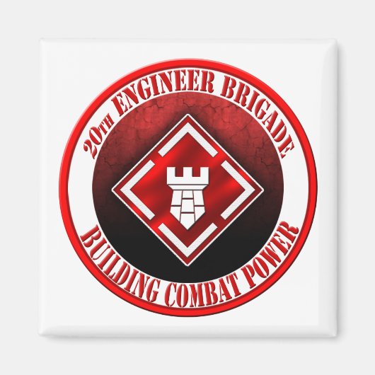 20. Engineer Brigade 003 Magnet (Vorne)