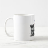 20. Engineer Brigade-Im Flugzeug Chrome Castle Kaffeetasse (Links)