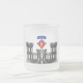 20. Engineer Brigade-Im Flugzeug Chrome Castle Mattglastasse (Mittel)