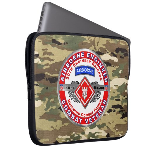 20. ENGINEER BRIGADE LAPTOPSCHUTZHÜLLE (Vorne Rechts)