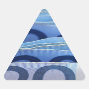 20 Euro-Scheine - Geld Art Dreieckiger Aufkleber