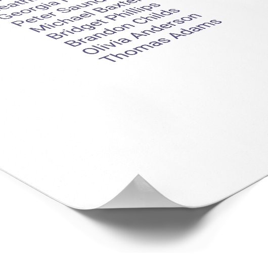 20 farbenfrohe Blumenübersicht Poster (Ecke)