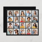 20 Farbkarte/Blatt Papier für Fotocollage bearbeit (Vorne/Hinten)