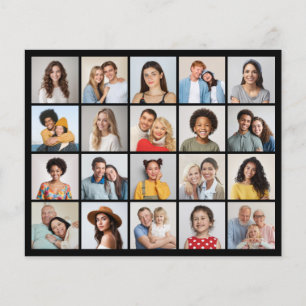 20 Farbkarte/Blatt Papier für Fotocollage bearbeit