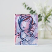 20 Farbtöne LILA Postkarte (Stehend Vorderseite)