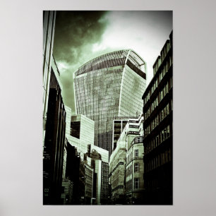 20 Fenchurch Street Walkie Talkie Gebäude London Poster