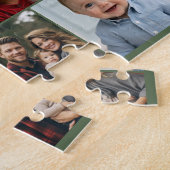 20-Foto-Collage mit Text in der Mitte Puzzle (Seite)