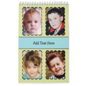 20 Foto personalisierter Text Kalender (Titelbild)