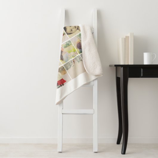 20 FotoCollage Personalisiert Sherpadecke (Beispiel)