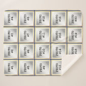 20 FotoCollage, veränderbarer Hintergrund (nur MED Sherpadecke (Vorderseite (Horizontal))