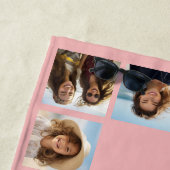 20 Fotocollage Wählen Sie Ihre Farbe und fügen Sie Strandtuch (Beispiel)