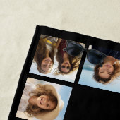 20 Fotocollage Wählen Sie Ihre Farbe und fügen Sie Strandtuch (Beispiel)