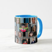 20 Fotos Blau Moderne Liebe Papa Großvater Tasse (VorderseiteRechts)