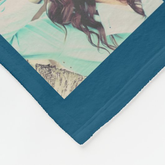 20 Fotos Collage personalisiert Fleecedecke (Ecke)