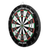 20 Fotos Dartboard mit benutzerdefiniertem Text Dartscheibe (Vorderseite rechts)