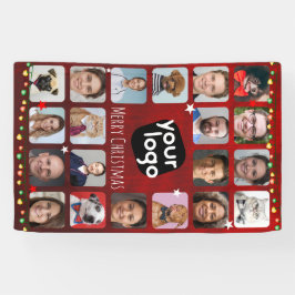 20 Fotos Frohe Weihnachten aus dem Team Branding Banner