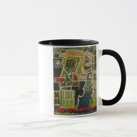 20 Fragen Tasse (Rechts)