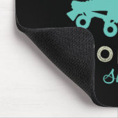 20.Funny Nur ein Mädchen, das Lieben Rolle Skaten Mousepad (Ecke)