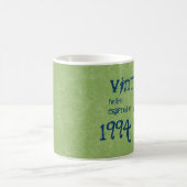 20. Geburtstag1994 Vintager Brew oder irgendein Kaffeetasse (Mittel)