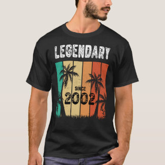 20. Geburtstag 2002 Geburtstag für Frauen und Männ T-Shirt