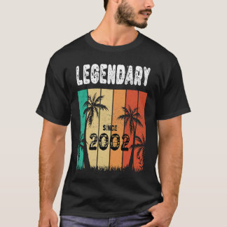 20. Geburtstag 2002 Geburtstag für Frauen und Männ T-Shirt