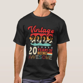 20. Geburtstag Coole Tagesidee für Mens 20 Jahre T-Shirt
