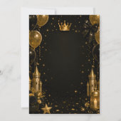 20. Geburtstag der Royal Princess Einladung (Rückseite)