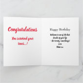 20. Geburtstag Foto Collage Schwester einzigartig Karte (Innenseite)