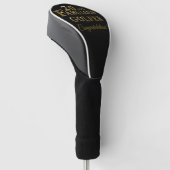 20. Geburtstag Golf Headcover (angewinkelt)
