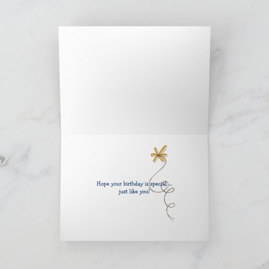 20. Geburtstag Karte (Innenseite)