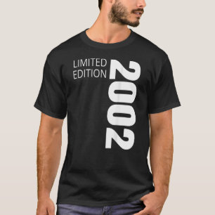 20. Geburtstag Ladys Mens 20 Jahre 2002 T-Shirt