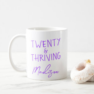 20. Geburtstag Personalisiert Kaffeetasse