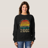 20. Geburtstag Phantastisch Seit September 2002 20 Sweatshirt (Vorne ganz)
