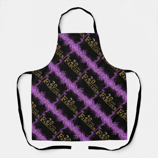 20. Geburtstag Schürze (Vorderseite)