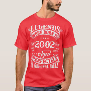 20. Geburtstag T-Shirt Vintage Legenden Geboren im