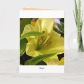 20. Geburtstags-Karte Karte (Rückseite)