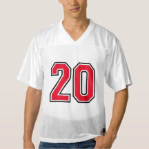 20. Geburtstags-Männerfußballjersey