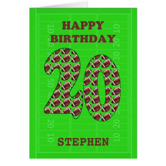 20. Geburtstagsfußbälle hinzufügen (Vorne)