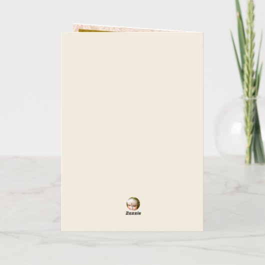 20. Geburtstagskarte (Rückseite)